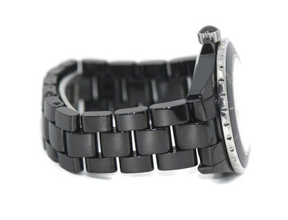 Chanel J12 Diamond Black Ceramic Watch H1626