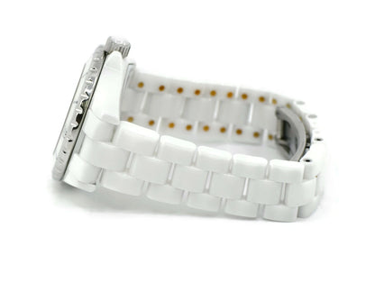Chanel J12 White Ceramic Watch H0968
