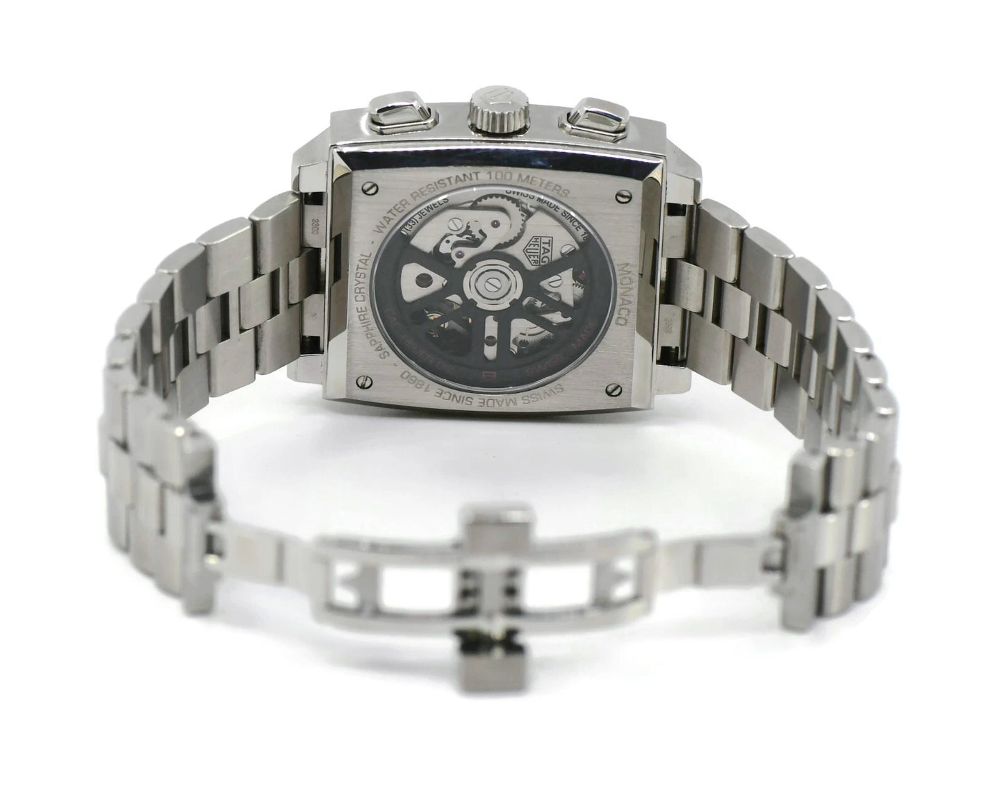 Tag Heuer Monaco Chronograph Stainless Steel Watch CBL2111