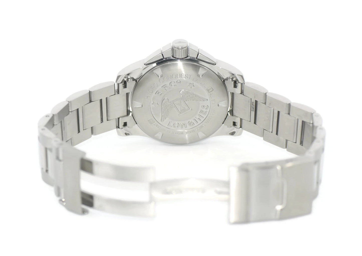 Longines Conqeust Chronograph Stainless Steel Watch L37434566