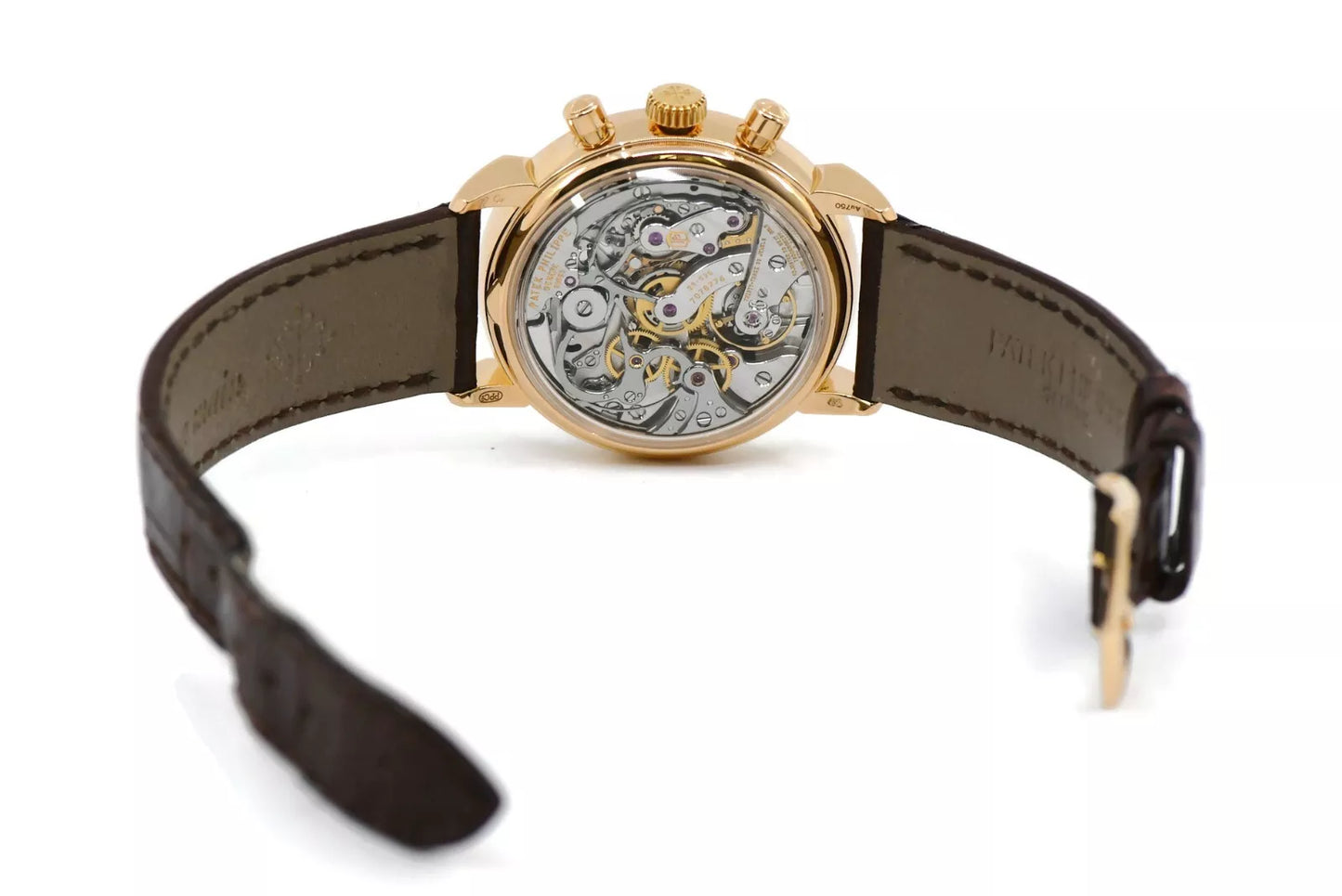 Patek Philippe Complication Diamond 18K Rose Gold Watch 7150/250R