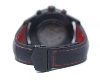 Tag Heuer Carrera Chronograph Black Titanium Watch CV2A81