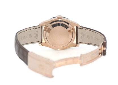 Rolex Datejust Diamond 18K Rose Gold Watch 116185BBR
