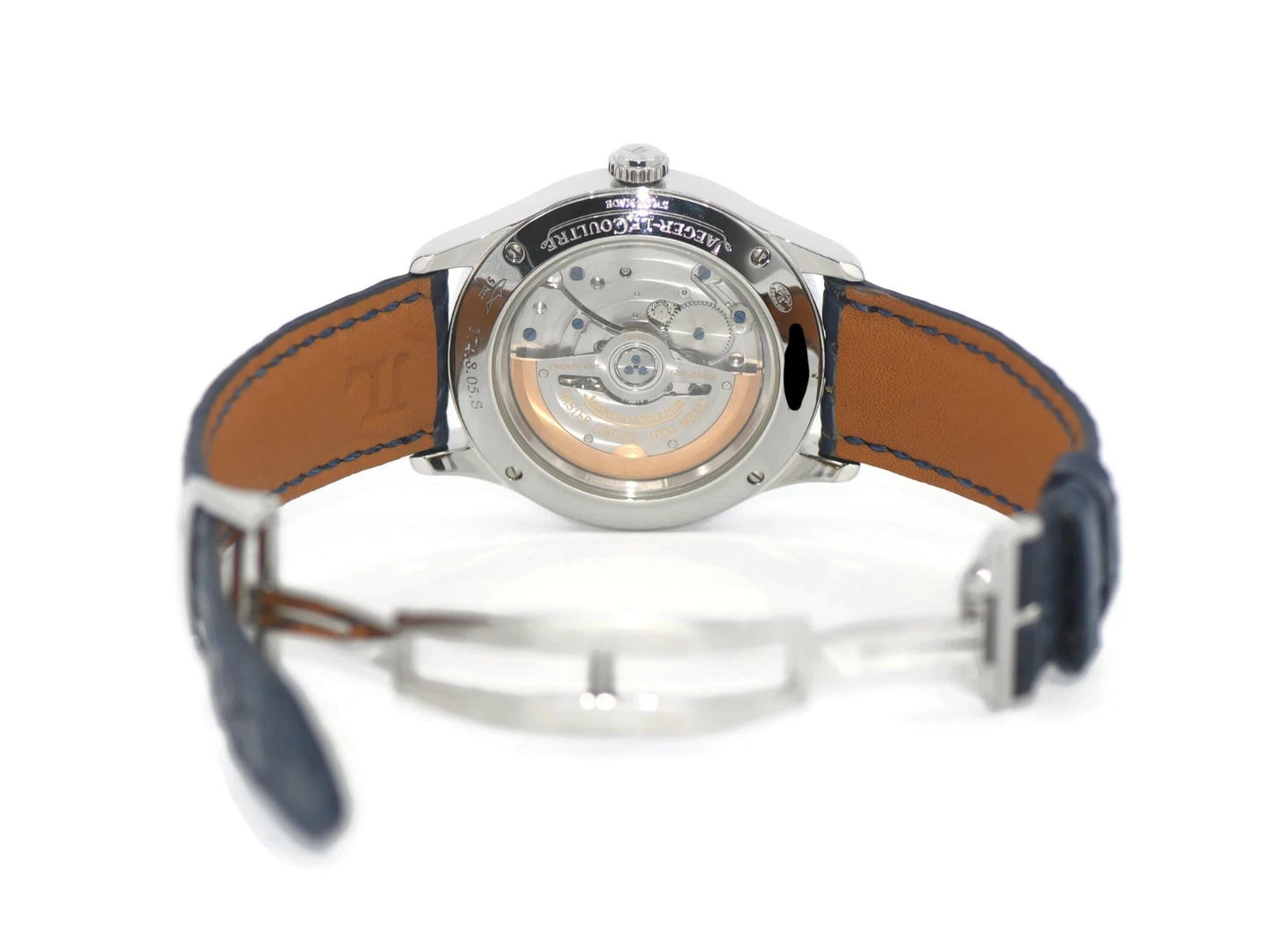 Jaeger LeCoultre Master Hometime Stainless Steel Watch Q1628420