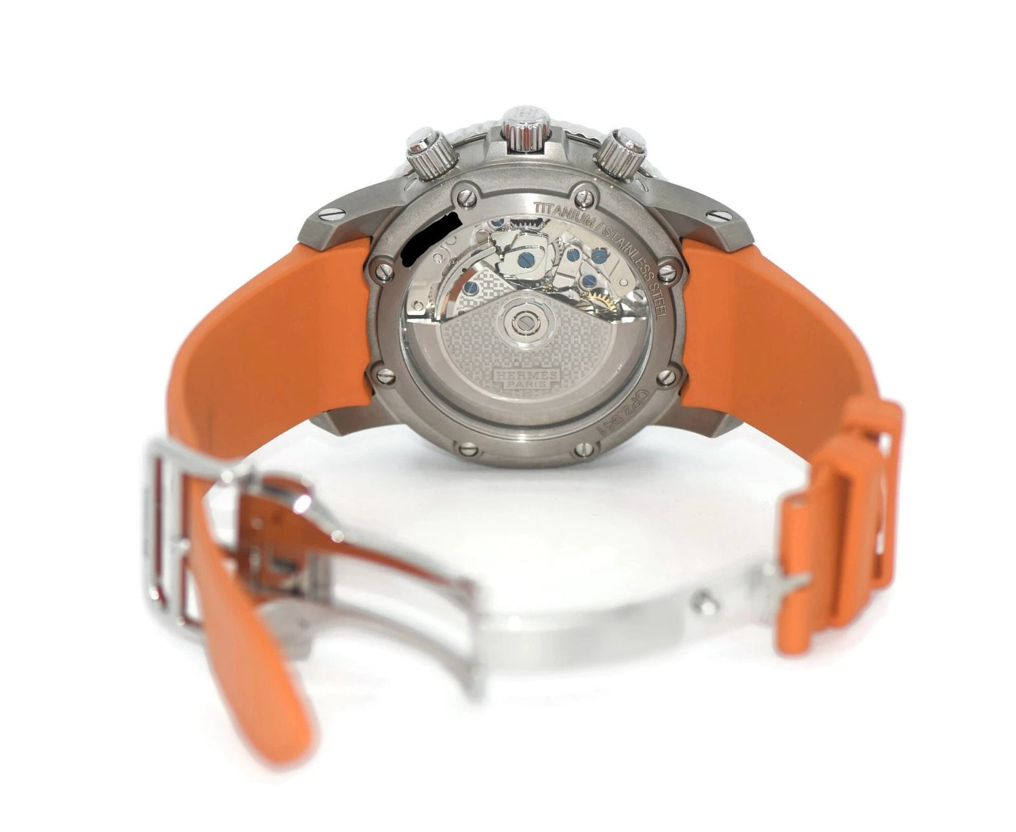 Hermes Clipper Diver Titanium Stainless Steel Watch CP2.941