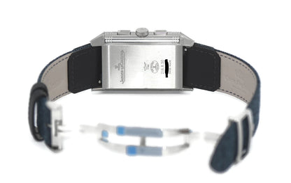 Jaeger LeCoultre Reverso Tribute Chronograph Stainless Steel Watch Q389848J