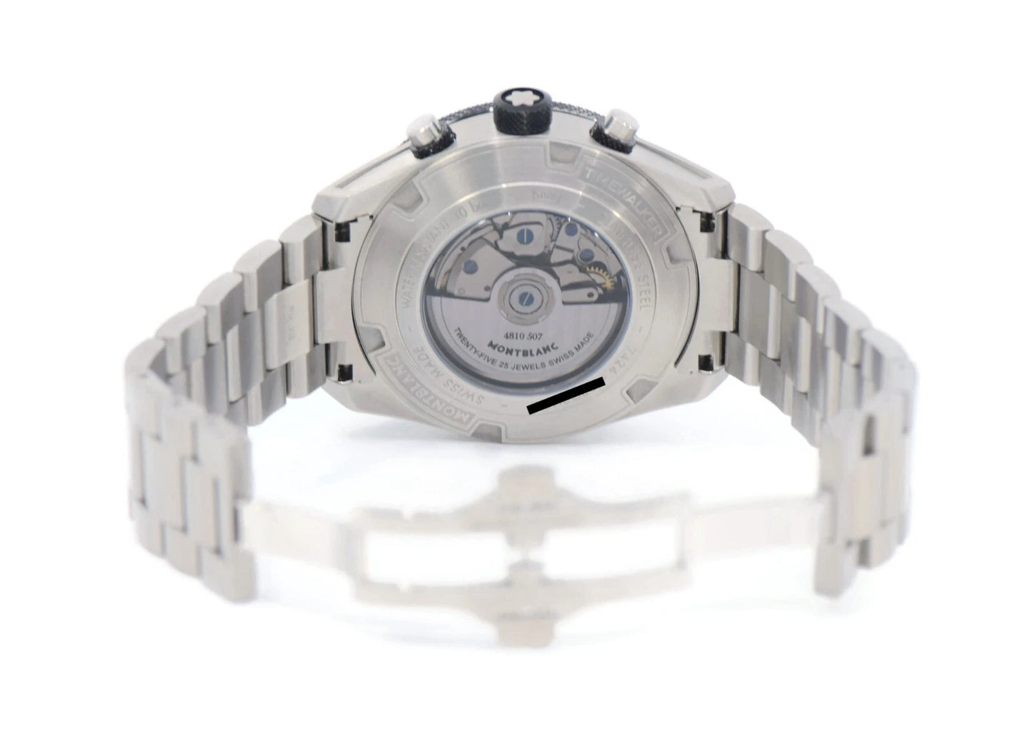 Montblanc Timewalker Chronograph Stainless Steel Watch 7424