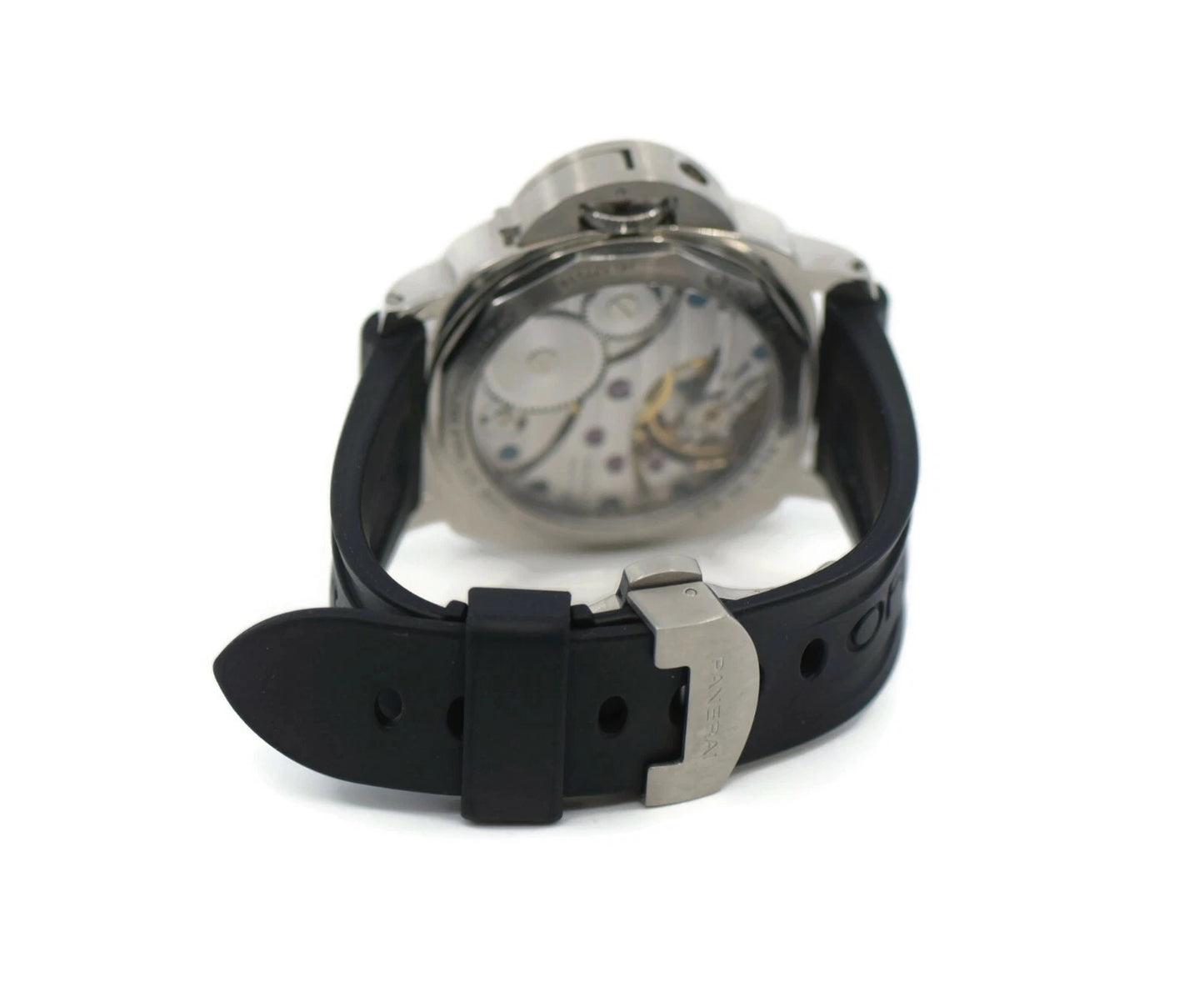 Panerai Luminor Base Left Hand Stainless Steel Watch PAM219