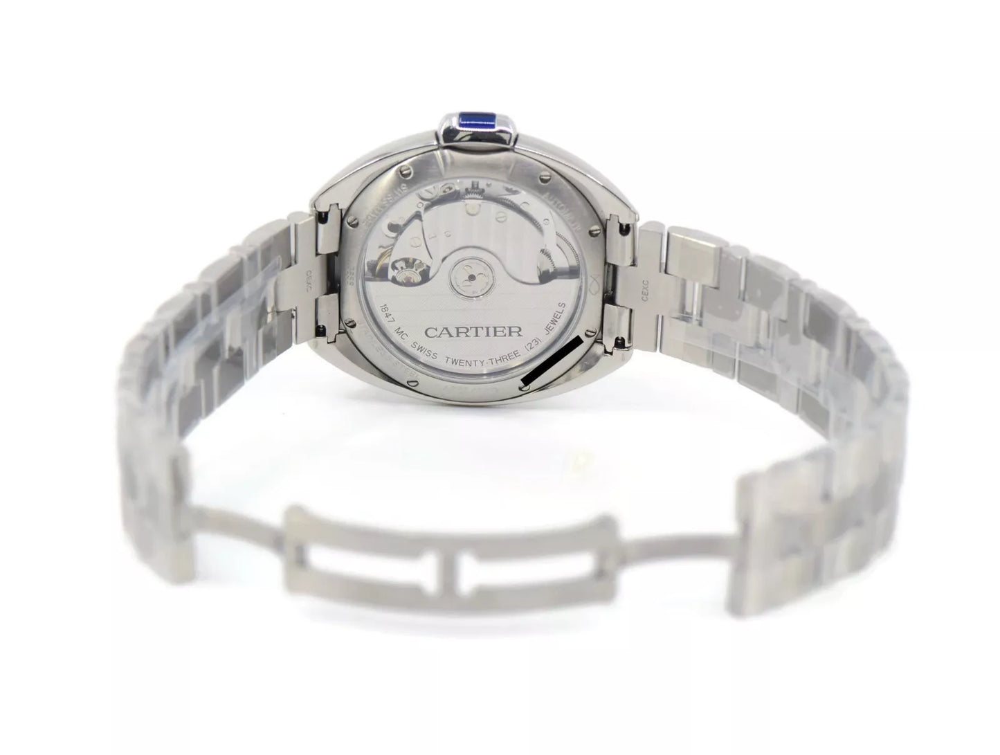 Cartier Cle Stainless Steel Watch WSCL0006