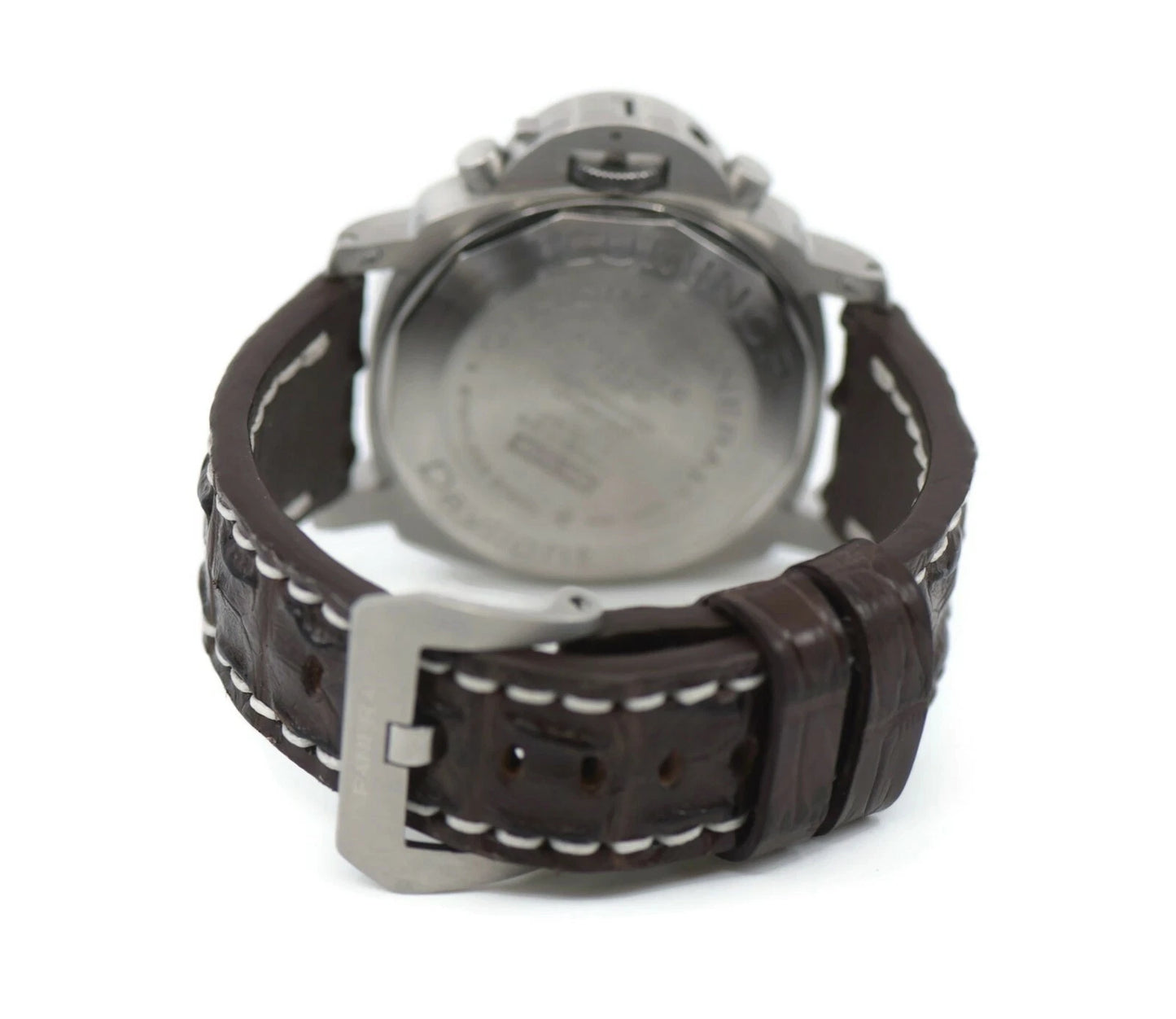 Panerai Luminor Daylight Chronograph Stainless Steel Watch PAM356