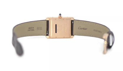 Cartier Tank Louis 18K Rose Gold Watch WGTA0011