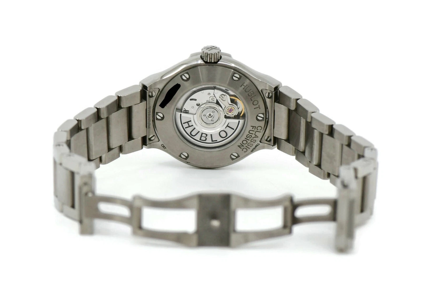 Hublot Classic Fusion Diamond Titanium Watch 585.NX.897V.NX.1204