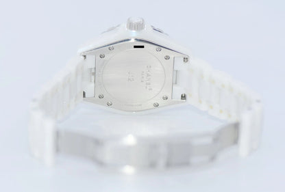 Chanel J12 White Ceramic Watch H0970
