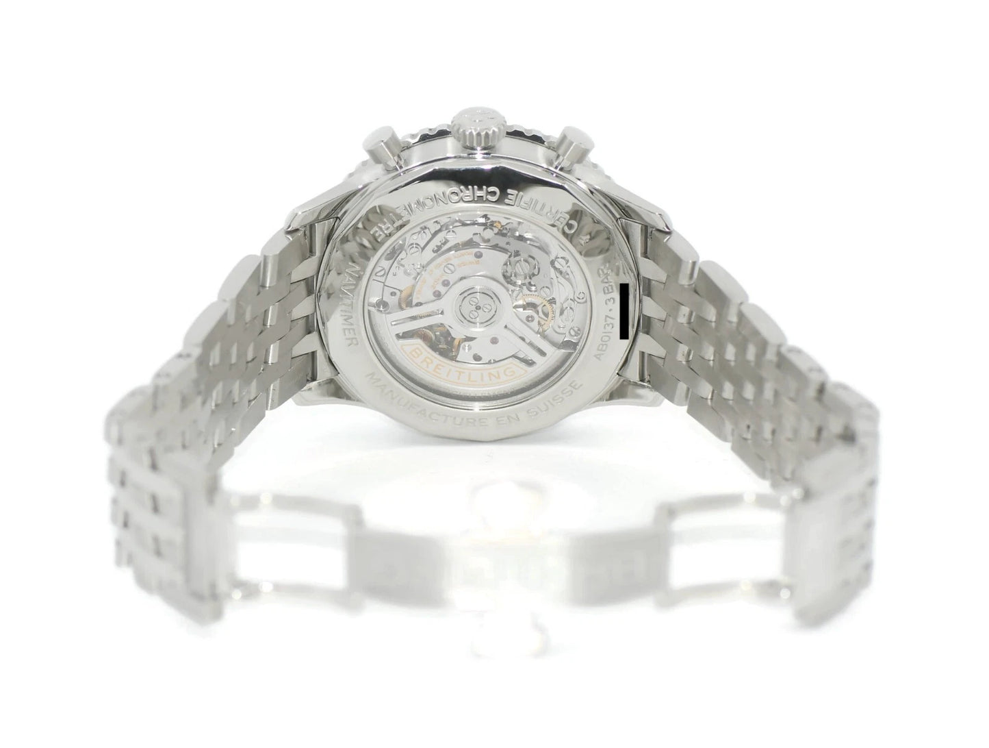 Breitling Navitimer Chronograph Stainless Steel Watch AB0137