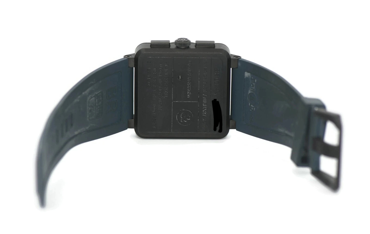 Bell & Ross Aviation Heritage Black Stainless Steel Watch BR0394
