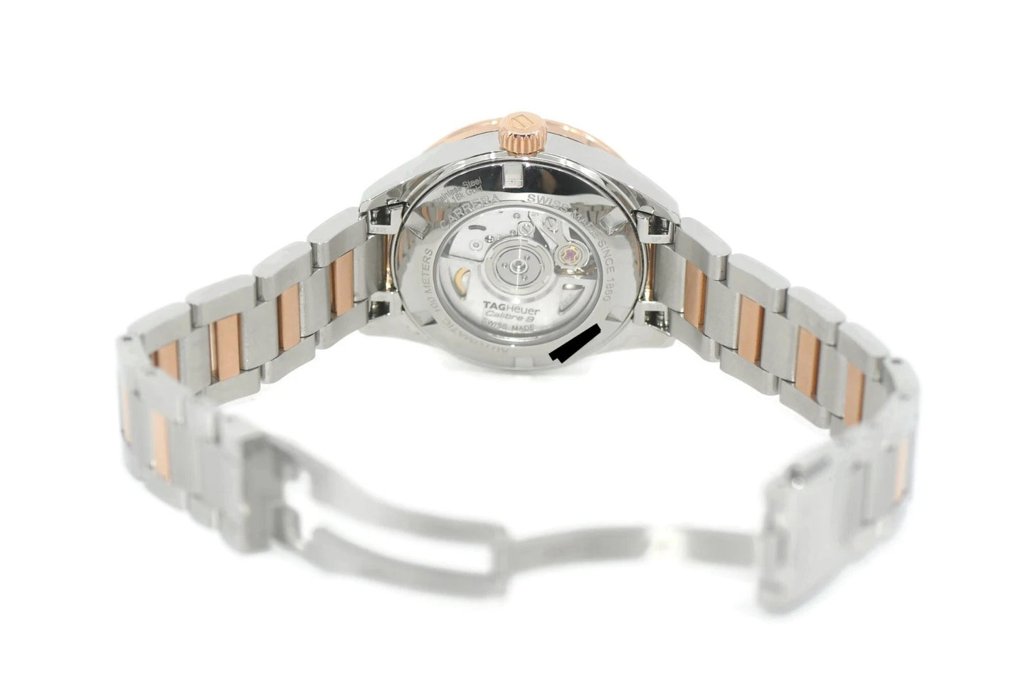 Tag Heuer Carrera Diamond 18K/Stainless Steel Watch WAR2453
