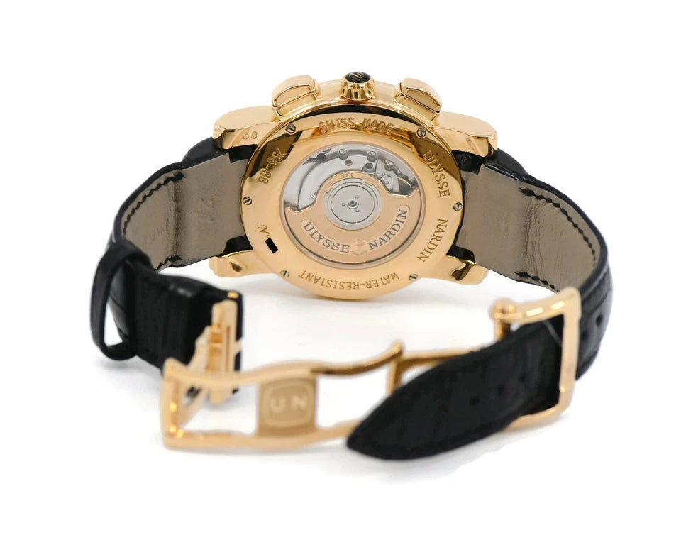 Ulysse Nardin Hourstriker 18K Rose Gold Watch 756-88