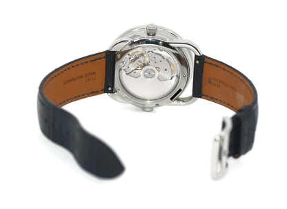 Hermes Arceau Le Temps Voyager Stainless Steel Watch AR10.510