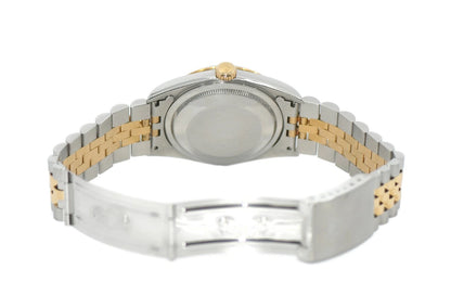 Rolex Datejust Tiger's Eye 18K/Stainless Steel Watch 16233