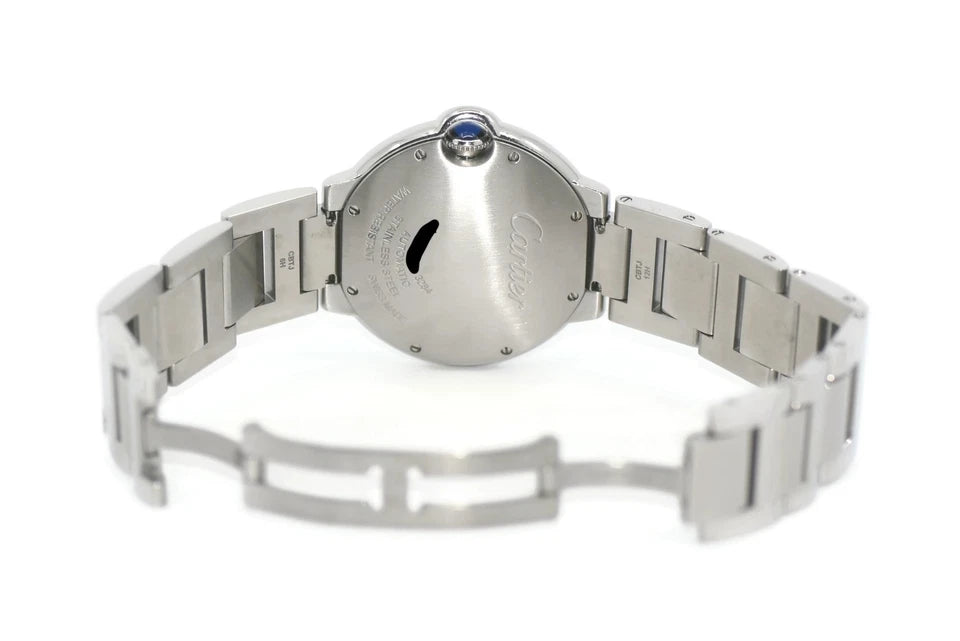 Cartier Ballon Bleu Diamond Stainless Steel Watch WE902075