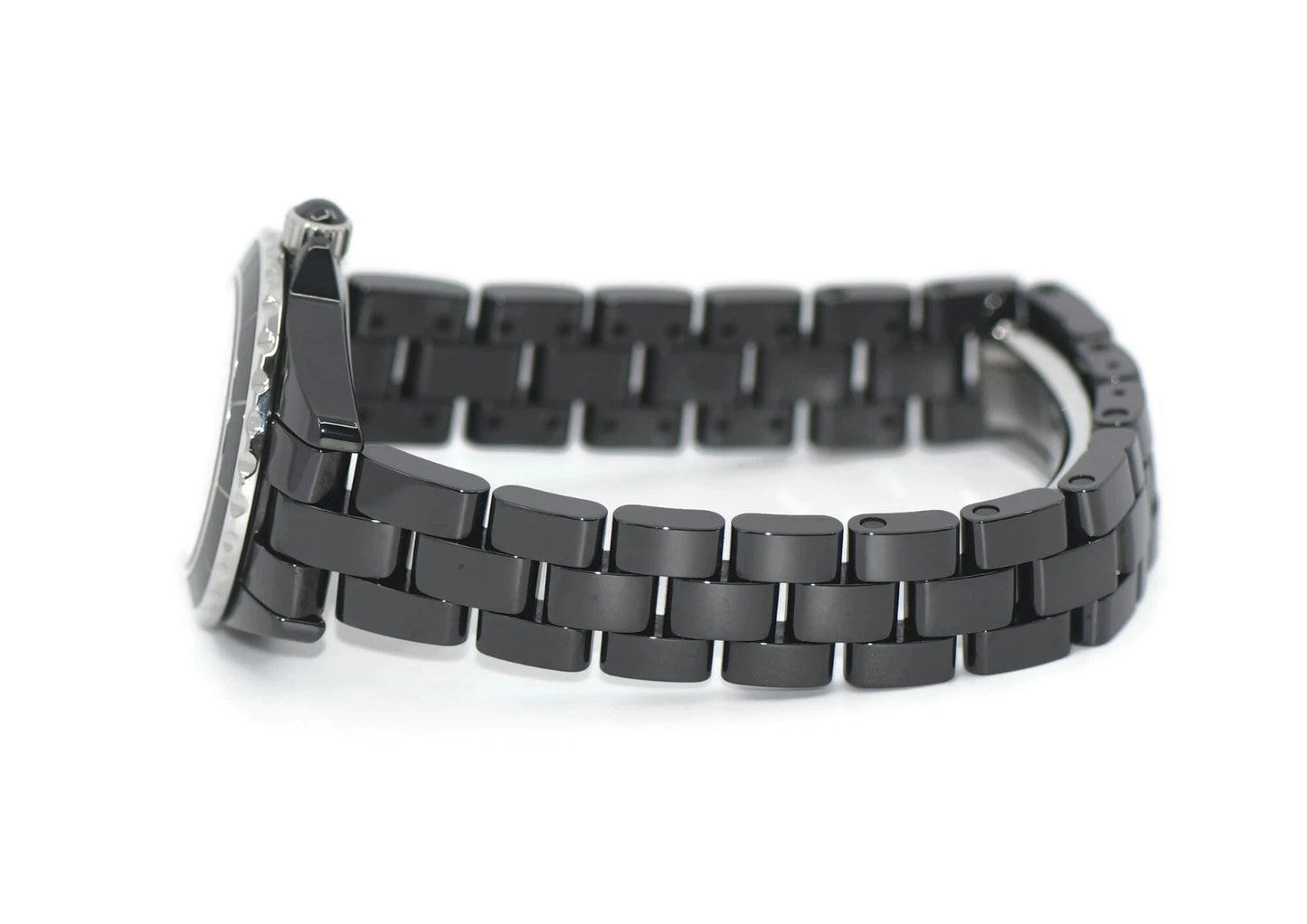 Chanel J12 Diamond Black Ceramic Watch H2569