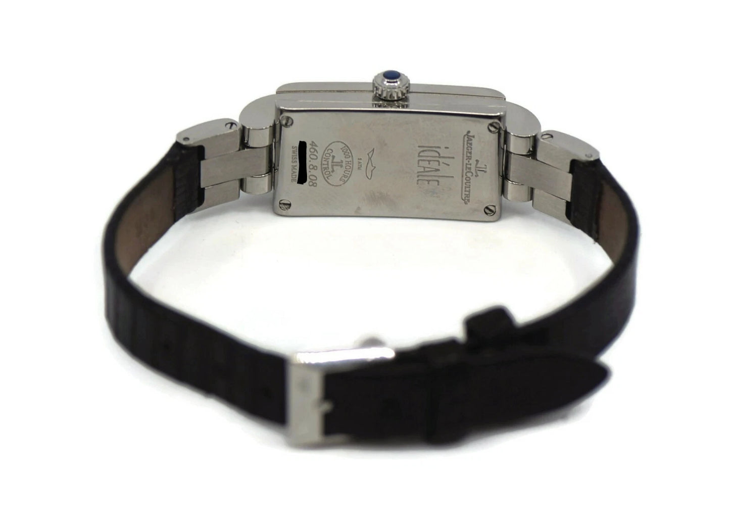 Jaeger Lecoultre Ideale Diamond Stainless Steel Watch 460.8.08