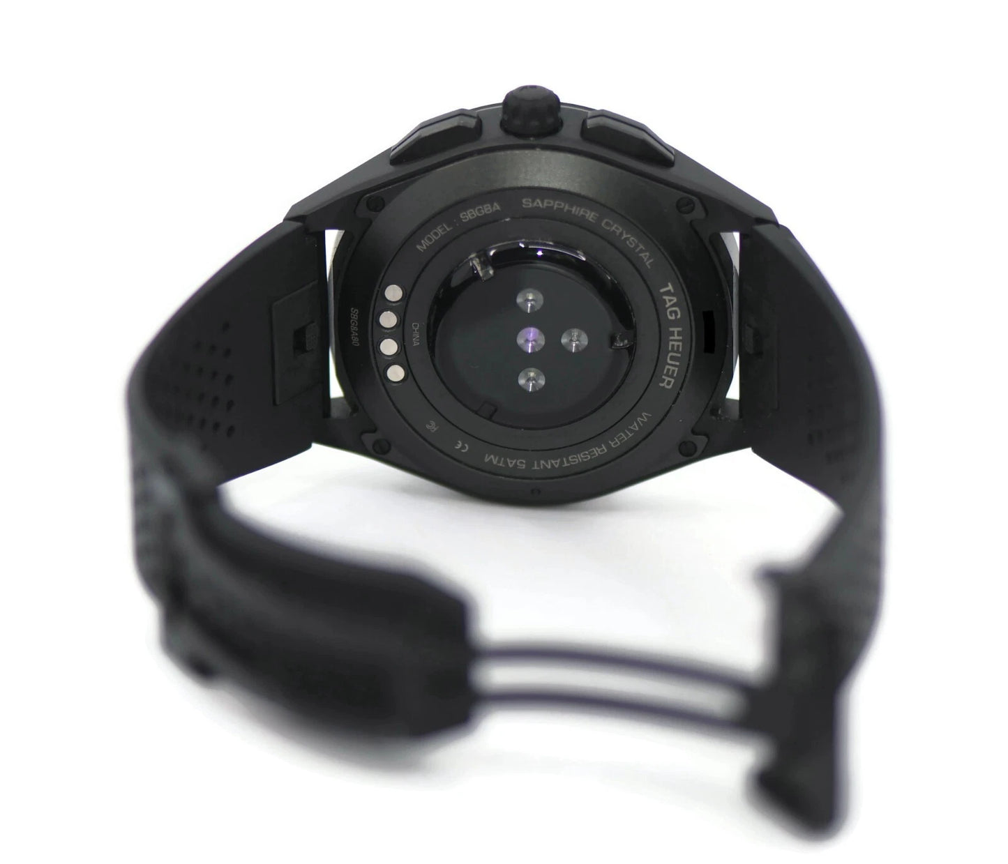 Tag Heuer Connected Black Titanium Watch SBG8A80