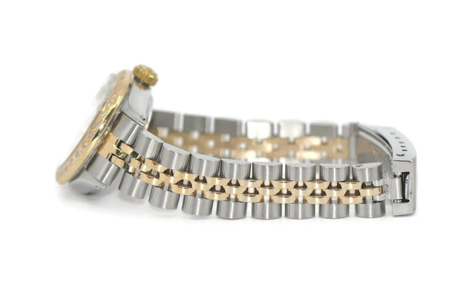 Rolex Datejust Diamond 18K/Stainless Steel Watch 6517