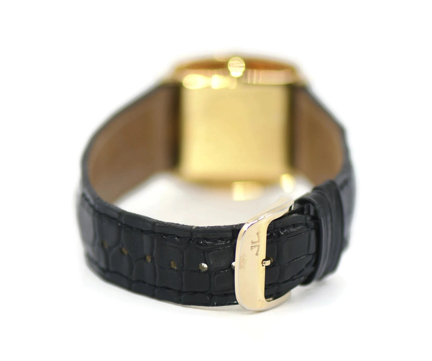 Jaeger LeCoultre Vintage 18K Yellow Gold Watch