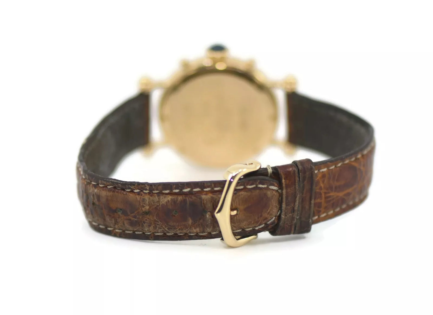 Cartier Diablo Chronograph 18K Yellow Gold Watch 14000