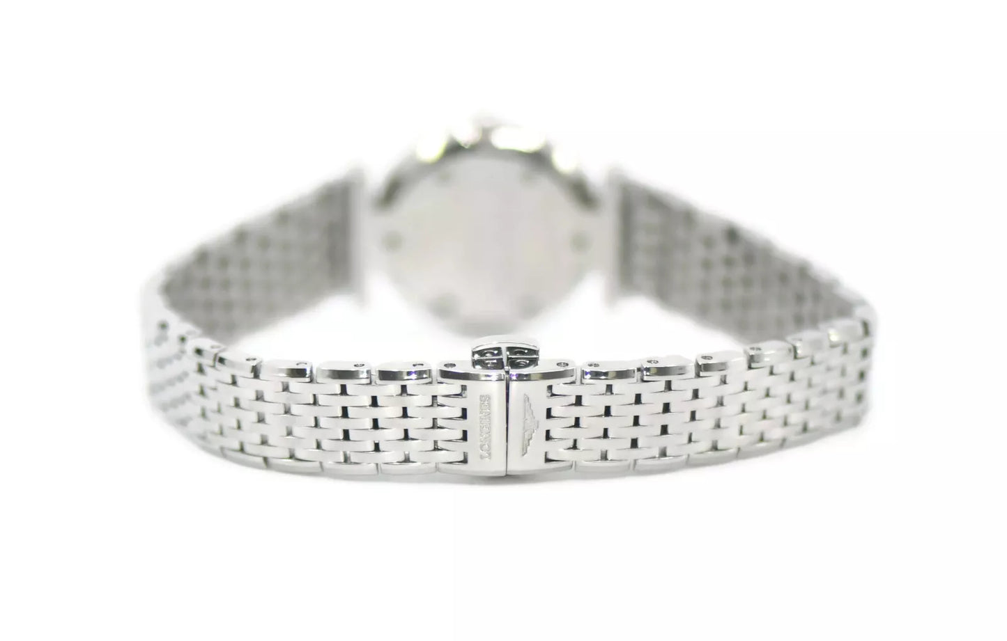 Longines Gran Classic Diamond Stainless Steel Watch L4.209.4