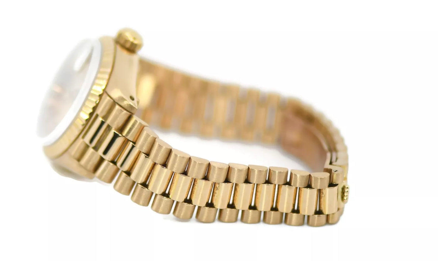 Rolex Datejust 18K Yellow Gold Watch 6917
