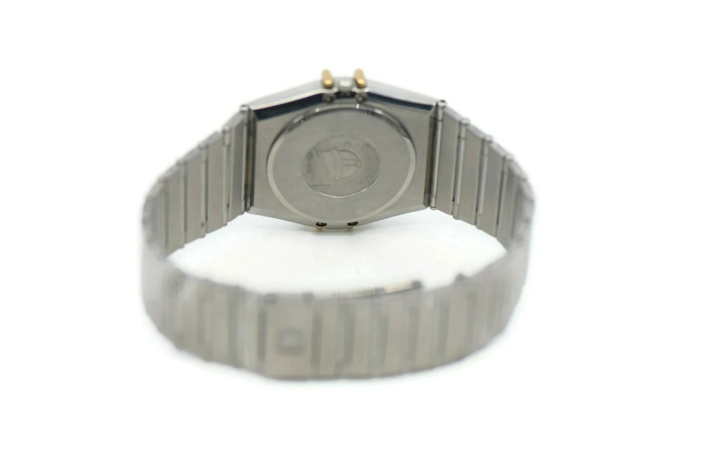 Omega Constellation Day Date Two Tone Stainless Steel Watch