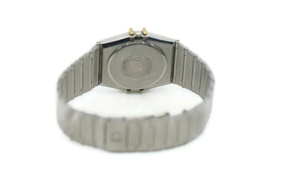 Omega Constellation Day Date Two Tone Stainless Steel Watch