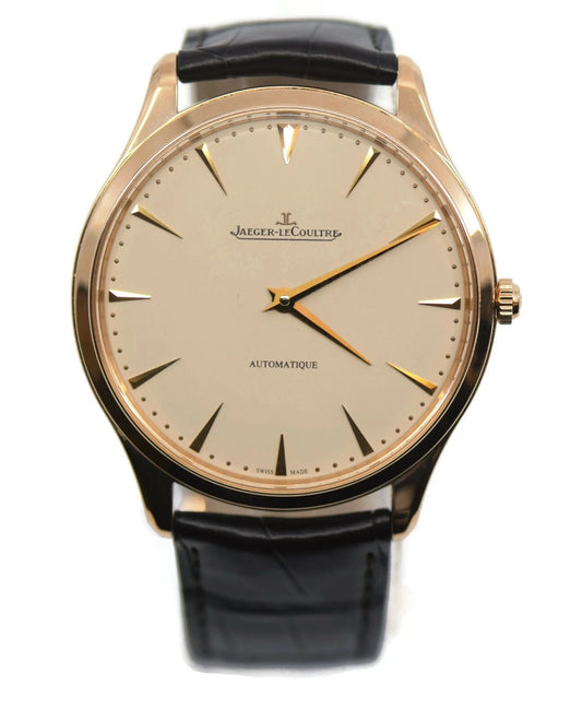 Jaeger LeCoultre Master Ultra Thin 18K Rose Gold Watch Q1332511