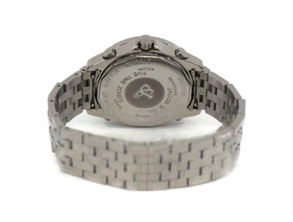 Jacob & Co Five Timezone Diamond Stainless Steel Watch JCM-113DA