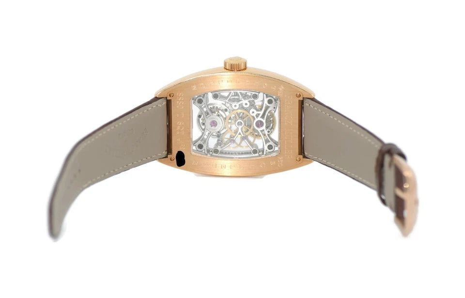 Franck Muller Curvex Tourbillon 18K Rose Gold Watch 8880TSQT