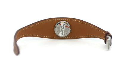 Hermes Manchette Diamond Stainless Steel Watch FG2.110