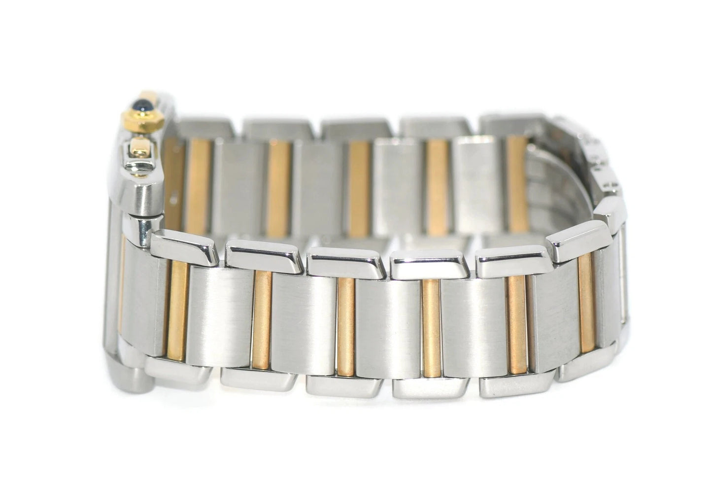 Cartier Tank Chronograph 18K/Stainless Steel Watch W51004Q4