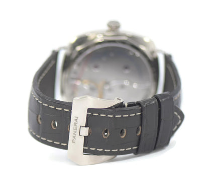 Panerai Radiomir 3 Day 18K White Gold Watch PAM376