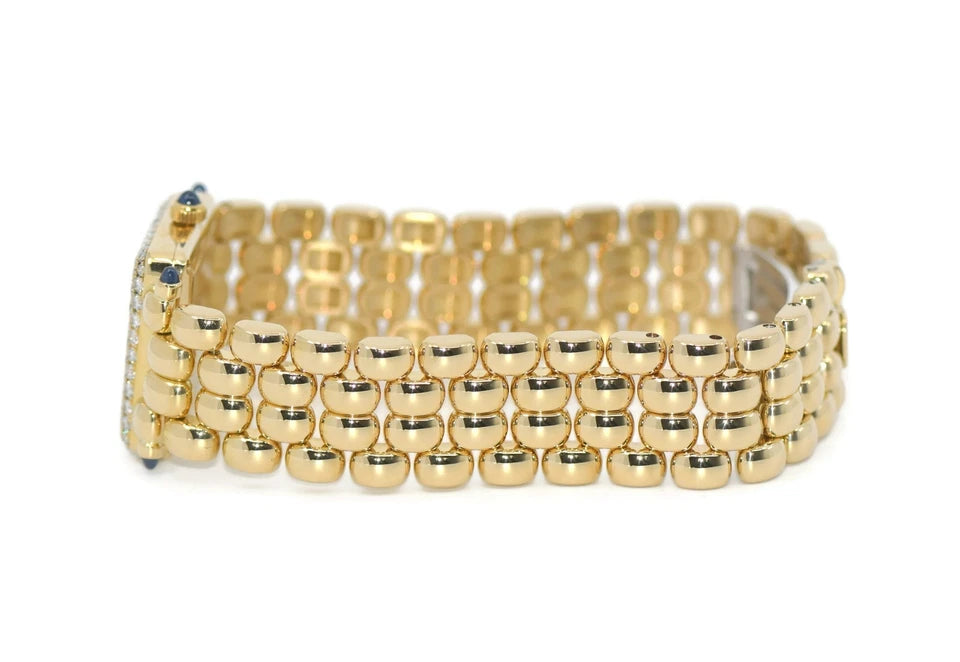 Chopard Happy Sport Diamond 18K Yellow Gold Watch 10/6115