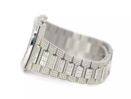 Patek Philippe Nautilus Tiffany & Co Diamond 18K White Gold Watch 5719/10G