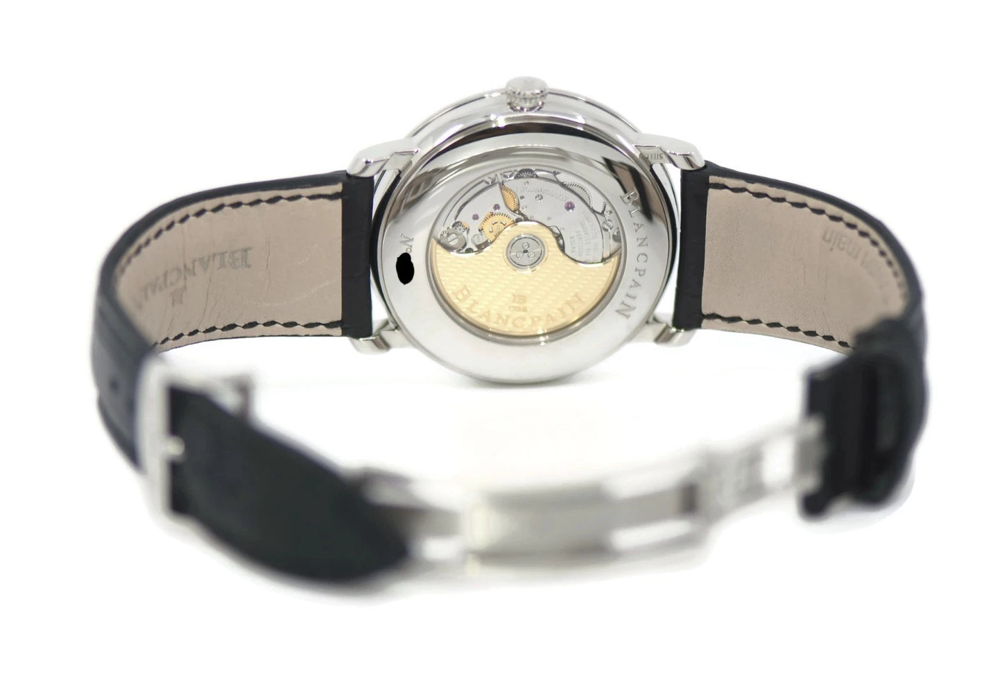 Blancpain Villeret Grande Date Stainless Steel Watch 6669-1127-55B