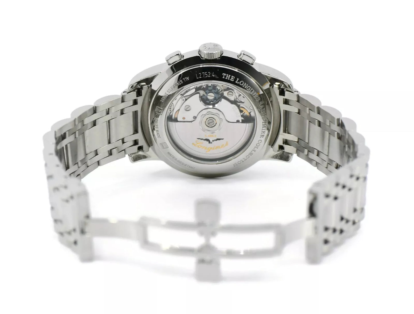 Longines Chronograph Stainless Steel Watch L27524726