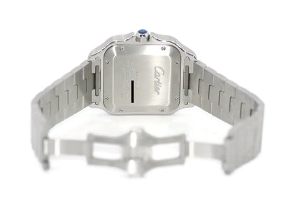 Cartier Santos Large Stainless Steel Watch WSSA0018