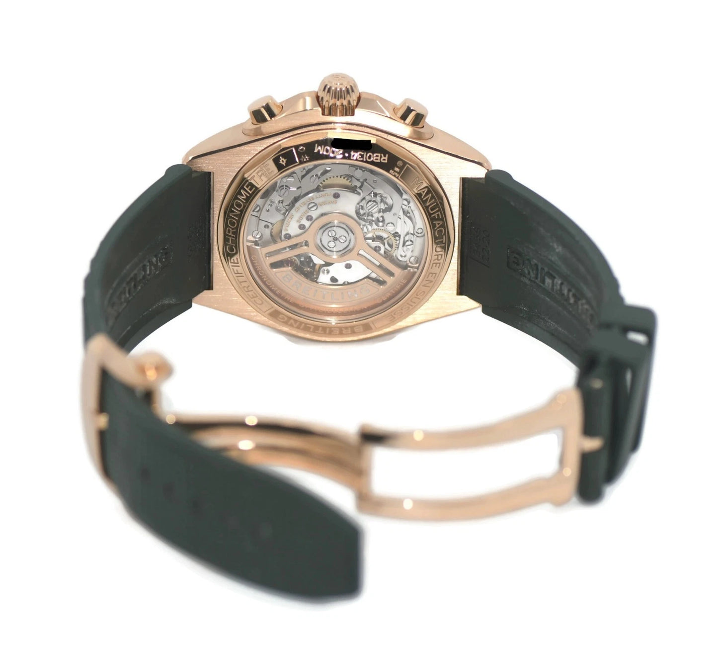 Breitling Chronomat B01 18K Rose Gold Watch RB0134