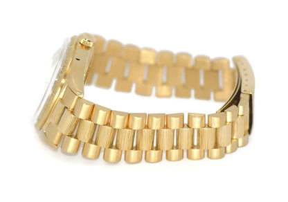 Rolex Day Date Bark 18K Yellow Gold Watch 1807