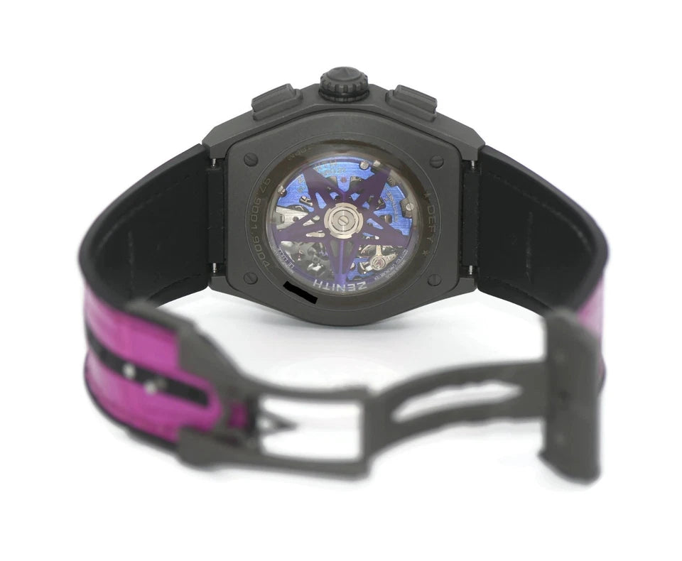 Zenith Defy El Primero Ultraviolet Titanium Watch 97.9001.9004
