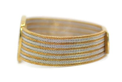 Chopard Happy Diamonds 18K Tri Color Gold Watch 2186