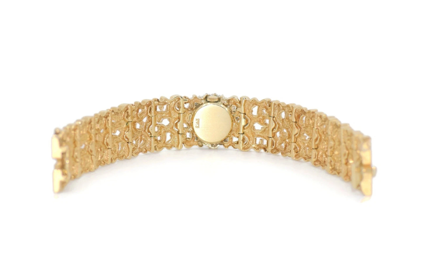 Rolex Cocktail Diamond 14K Yellow Gold Watch
